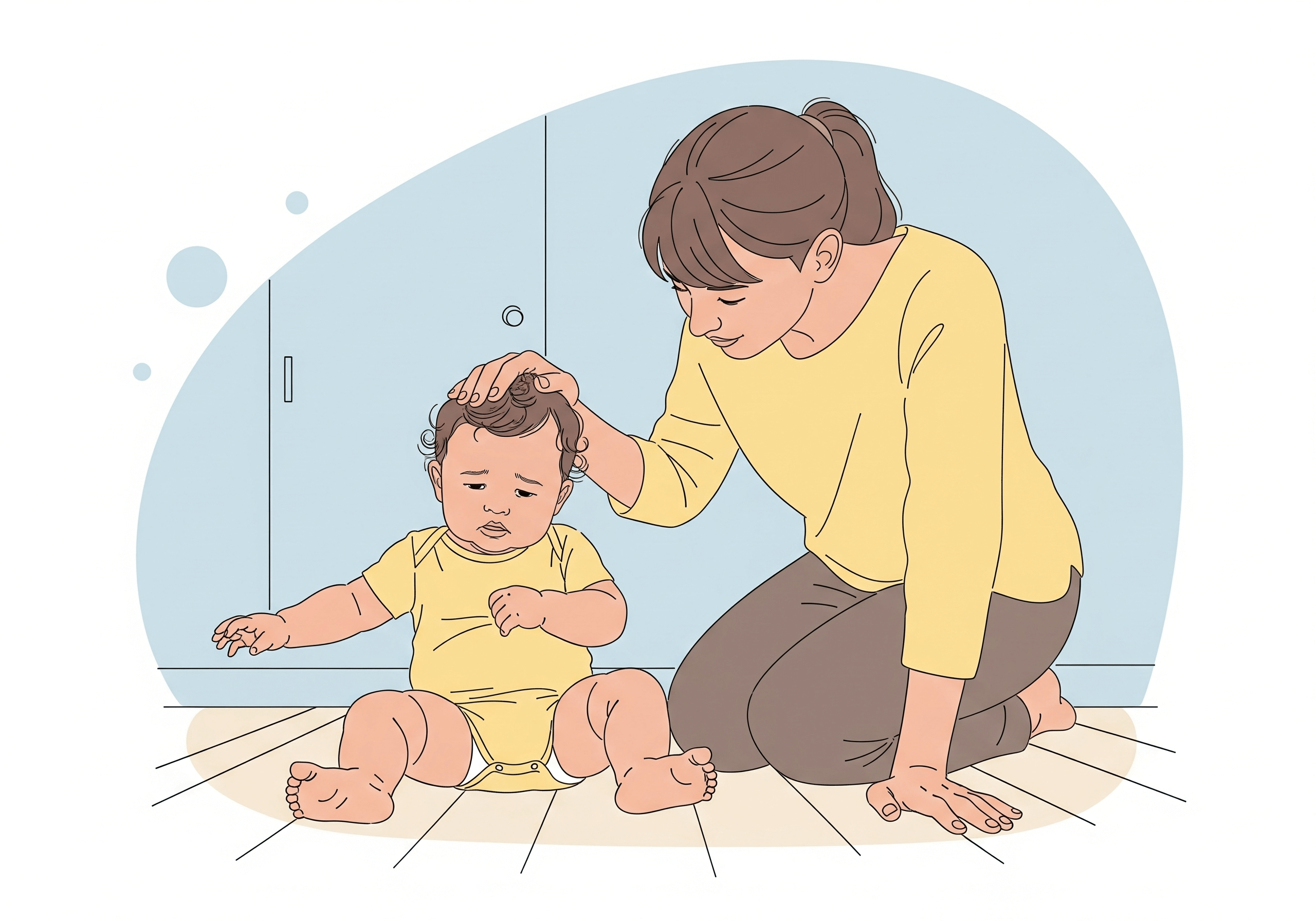 נפילות וחבלות קלות אצל תינוקות – איך מתמודדים ומתי צריך להיבדק